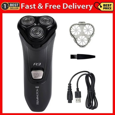 REMINGTON R3 Style Series Men's Rotary Shaver, Wet/Dry Rechargeable
