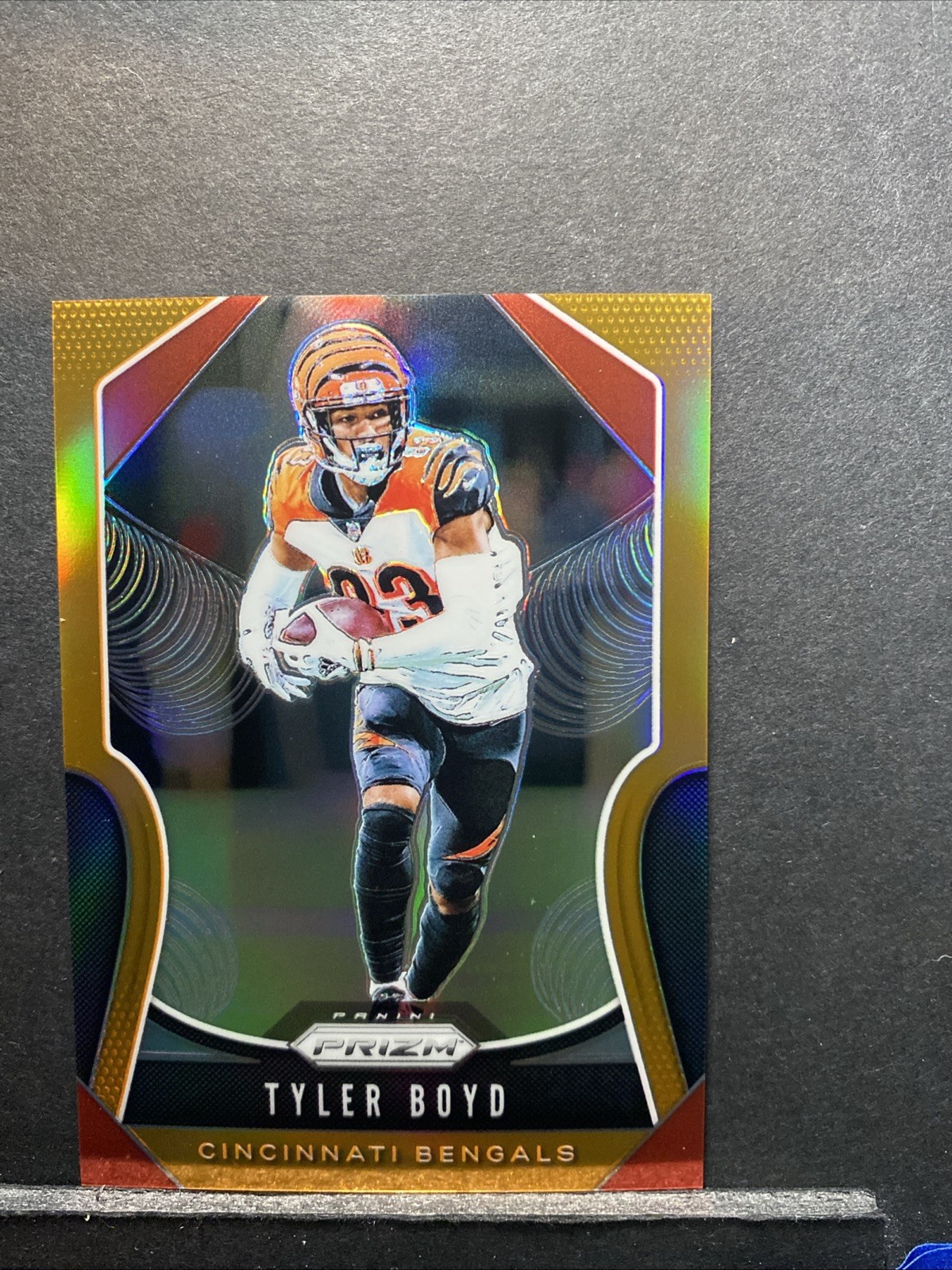 2019 Panini Prizm - Tyler Boyd #77 Orange Prizm /249