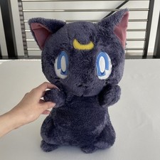 Sailor Moon Eternal Luna Plush Stuffed Toy Cat