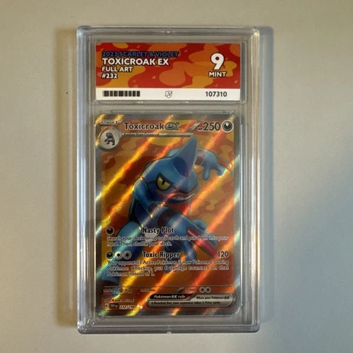 Toxicroak ex 232/198 ACE graded card