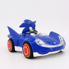 2019 SEGA NKOK Sonic the Hedgehog Pull-Back Racing Car 7" Figure Vehicle