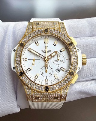 Hublot Big Bang Portocervo 44MM 18kt Rose Gold Diamonds Watch 301.PE.230.RW.174