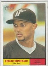 2010 topps heritage #394 Emilio Bonifacio MARLINS