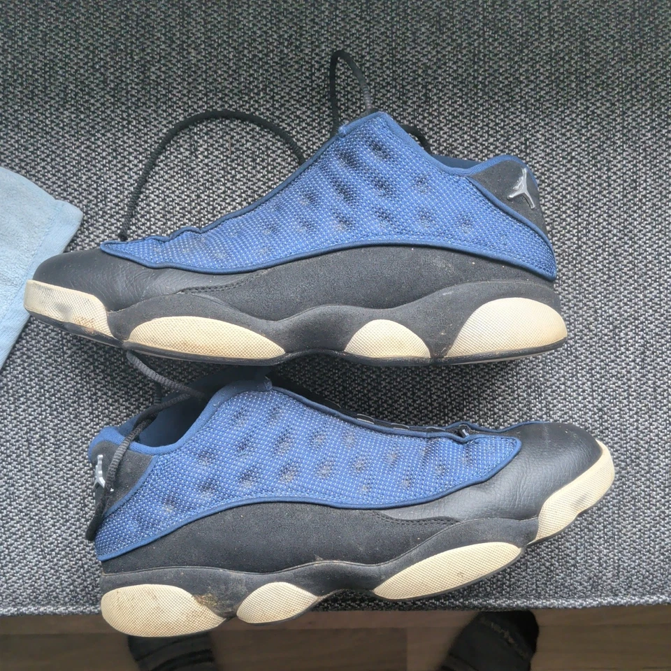 Air Jordan 13 retrô 2017 cano baixo azul bravo, tamanho 10.5 - Imagem 3 de 4