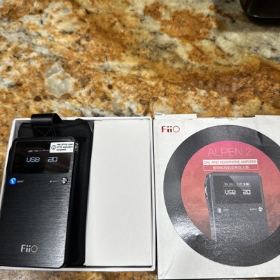 FiiO E17K Alpen 2 ~ DAC & Headphone Amplifier  ~ Open Box No Usb Cable