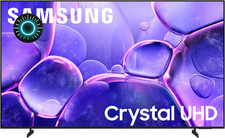 Samsung 75-Inch Class Crystal UHD U8000F 4K Smart TV 2025 Model Endless Free
