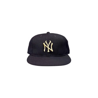 Vtg Rare 80s New York Yankees Wool New Era Pro Model 5950 Fitted 