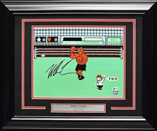 Mike Tyson Autographed Signed Framed 11x14 Photo Nintendo Punch-Out!! Beckett