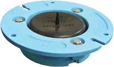 4 X 2 Closet Flange with TEST Cap CI