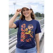 Indiana Fever Caitlin Clark Jersey T Shirt Youth Large Navy Blue BB WNBA