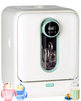 Baby Bottle Washer and Sterilizer and Dryer, 131-167°F High Temperature Steri...