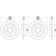 Disque de frein Volvo S90