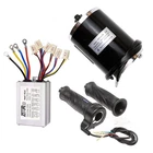 1000W 48V Brush Motor + Controller + Throttle For Go Cart ATV Razor Quad Scooter