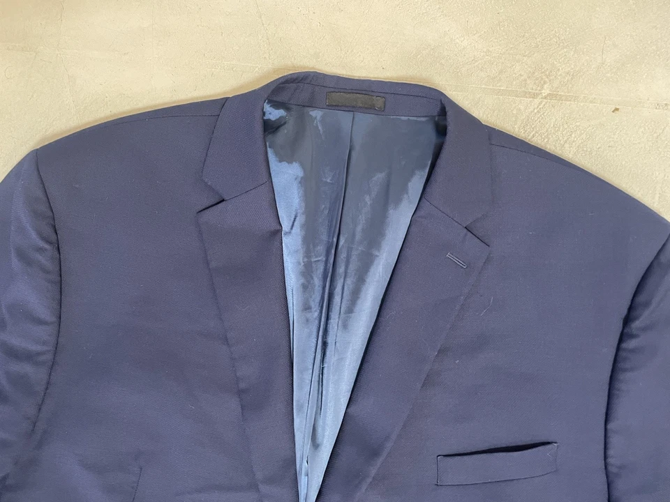 Lauren Ralph Lauren Navy Blue Blazer 56R Jacket Suit Coat Dress Gold Button EUC - Image 3 of 4