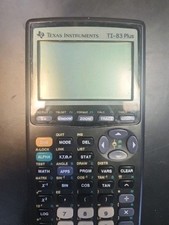 Texas Instruments Ti 83 Plus Graphing Calcula...