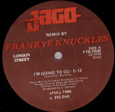 Jago - I'm Going To Go (Remix) (12'')