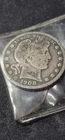 1908 Barber Half Dollar Average Circ 90% Silver