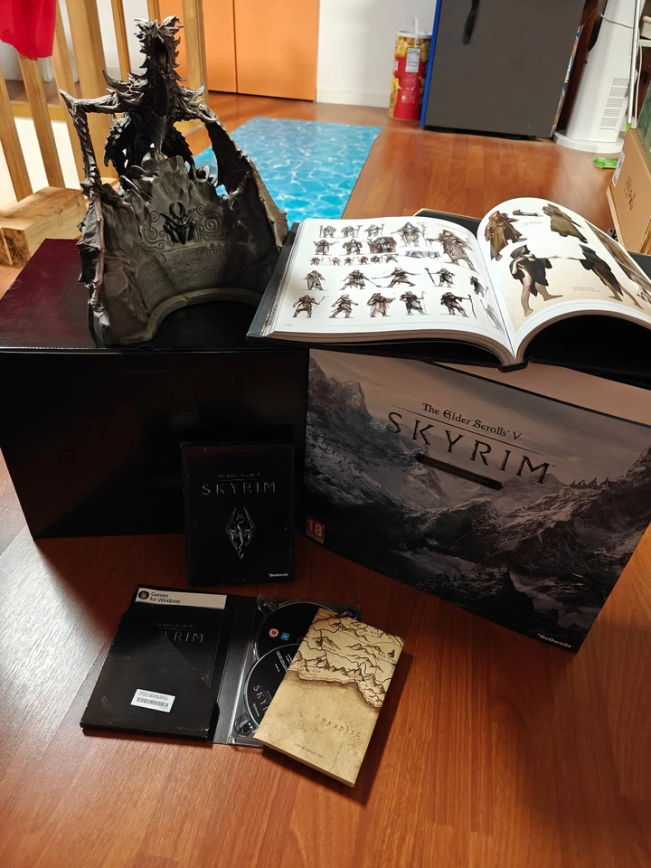 THE ELDER SCROLLS V SKYRIM - COLLECTOR'S EDITION PC - French Edition - COMPLETA - Immagine 4 di 4