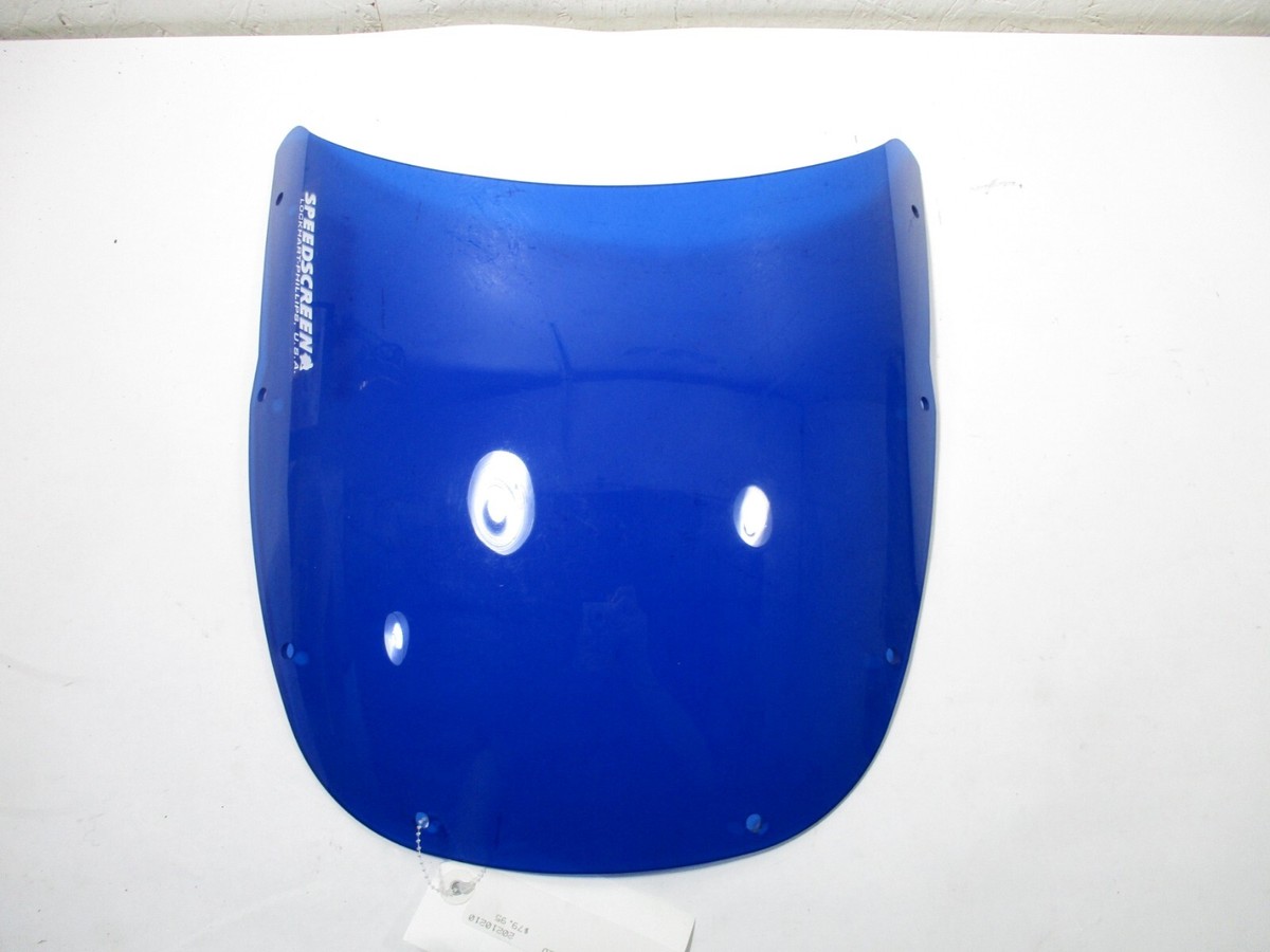 KAWASAKI ZX6R NEW LOCKHART SPEEDSCREEN BLUE WINDSHIELD ZX 6R 1995