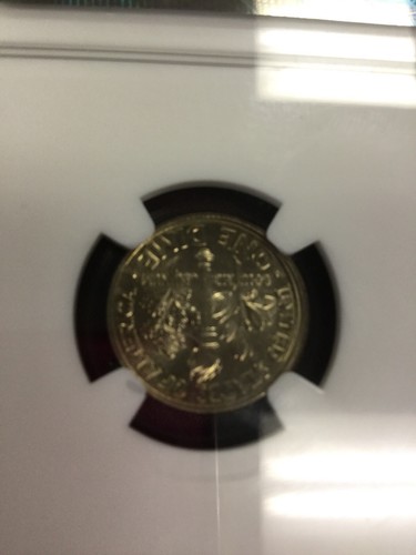 1999 P Roosevelt Dime Error Partial Collar Mint Error MS64 NGC - Picture 4 of 4