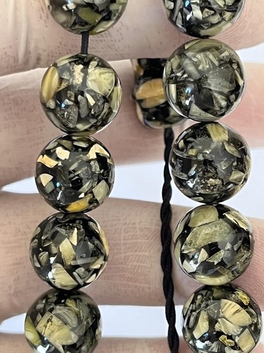 Mixed Natural Amber & Bakelite Rosary سبحه كسر كهرب بولوني كهرمان وبكالايت مشكل - Picture 17 of 24
