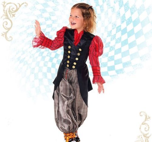 Neu mit Etikett Disney Store Alice im Wunderland durch den Spiegel Kostüm Größe 4 - Bild 1 von 1