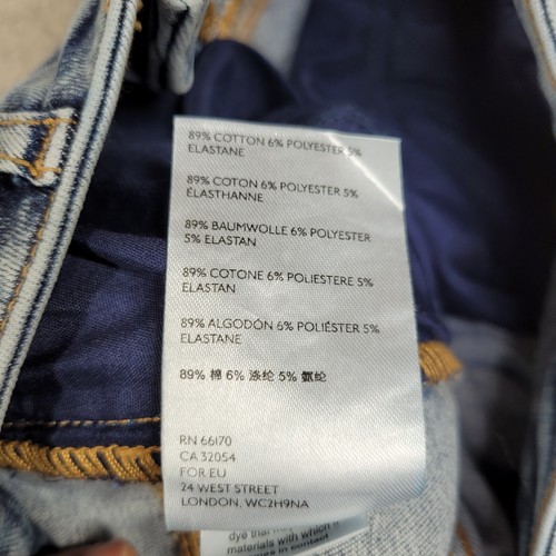 Free People Jeans Womens Size 24 Acid Stone Washed Skinny 24x27 - Picture 4 of 11