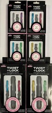 SUSAN BATES Twist  Lock Interchangeable Crochet Hooks - YOU CHOOSE 