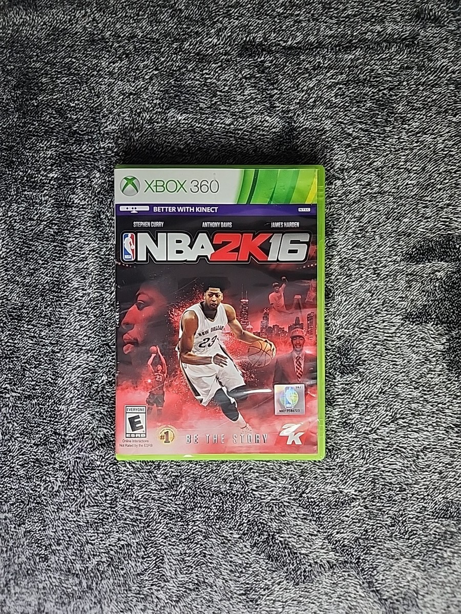 NBA 2K16 (Microsoft Xbox 360) Anthony Davis Cover Manual Tested