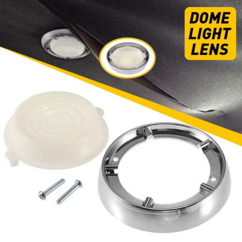 Car Roof Dome Light Lamp Cover Lens for Ford Fairlane 1962-1965/Meteor 1962-63 D - 第 11/17 張圖片