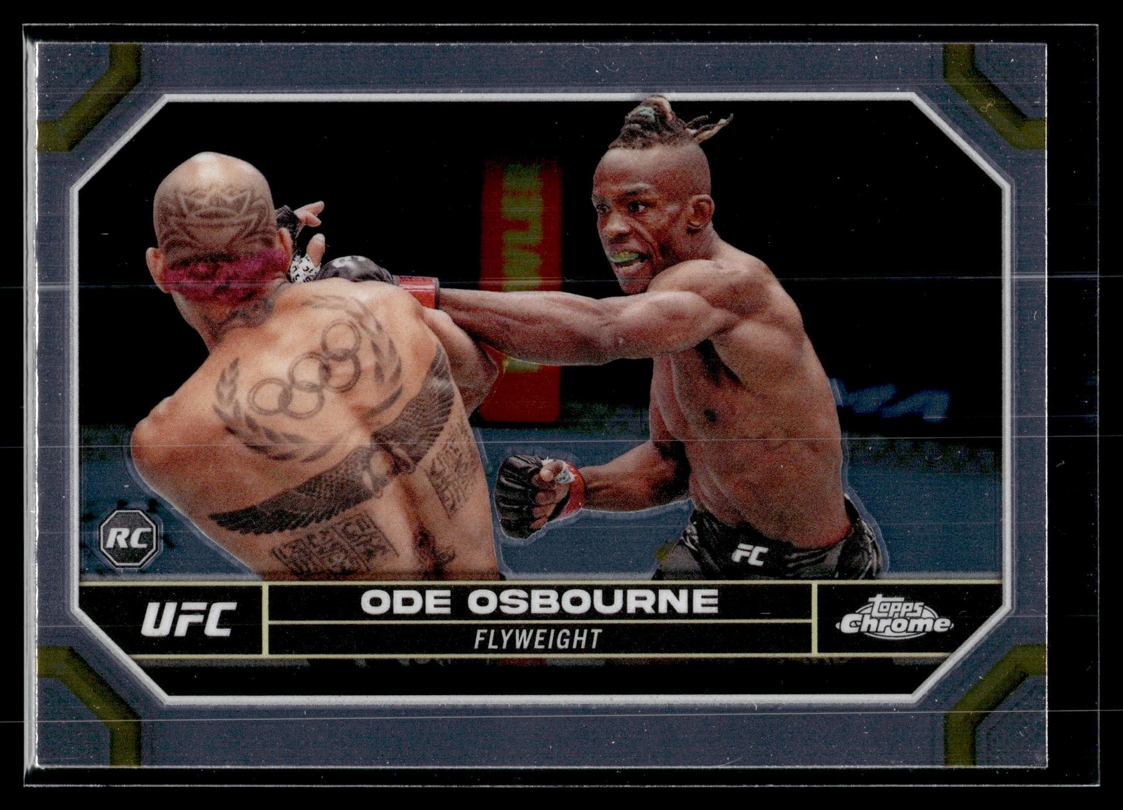 Ode Osbourne 2024 Topps Chrome UFC Rookie A Card #133