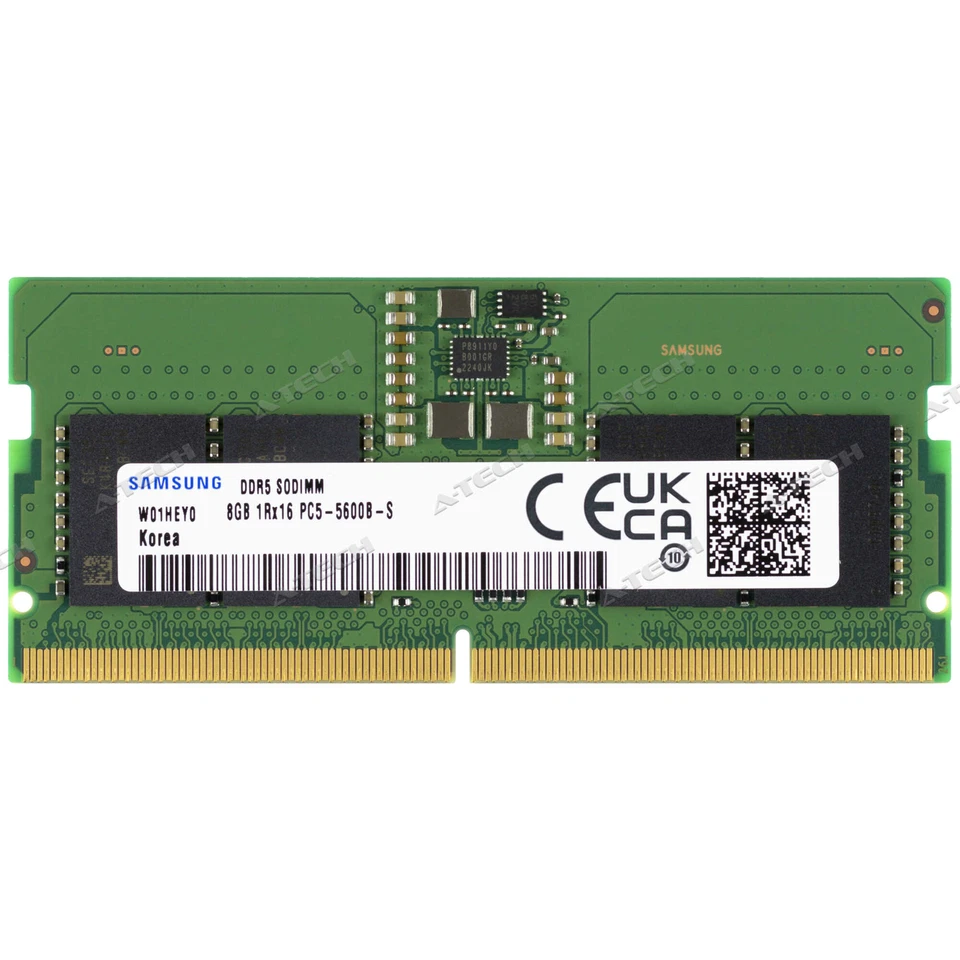 Samsung 8GB DDR5 SODIMM M425R1GB4BB0-CWM M425R1GB4PB0-CWM Laptop Memory RAM