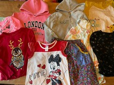 Girls Mixed Clothing Lot 5-6x Tops Bottoms Jackets Hoodies Sequins Disney