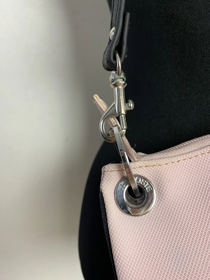 ВИНТАЖНЫЙ LACOSTE БАГЕТ НАПЛЕЧНАЯ СУМКА розовый - Изображение 2 из 4