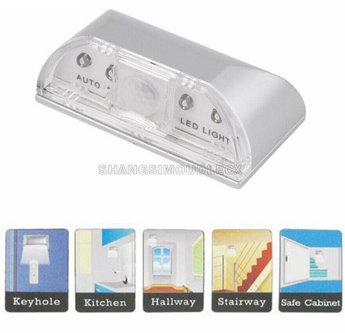 Sensor Light Auto PIR Infrared Wireless Keyhole Motion Detection Bright NEW - Bild 2 von 5