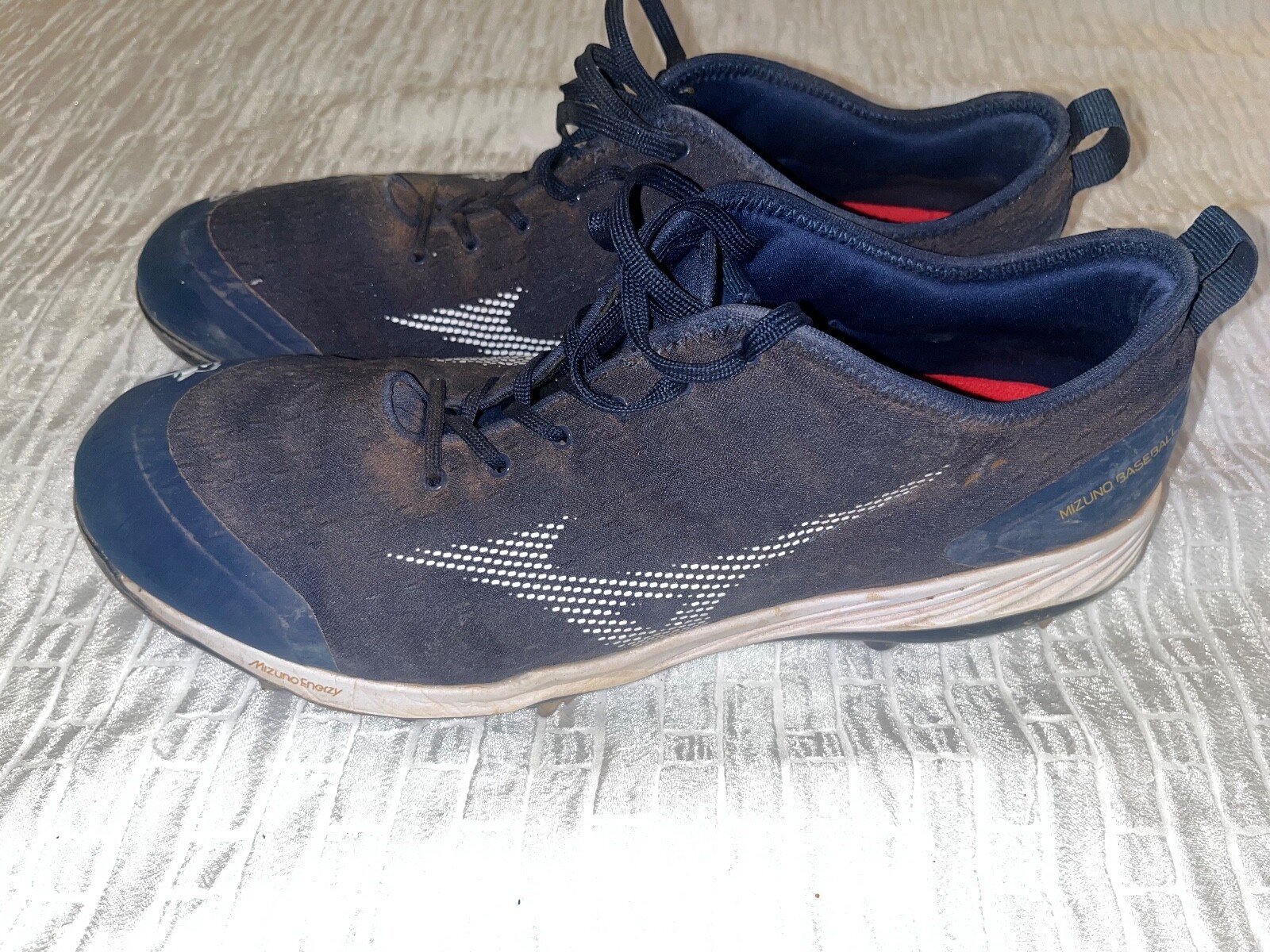 Ryan Clifford New York Mets Auto Signed 2023 Game Used Cleats Beckett Hologram ,