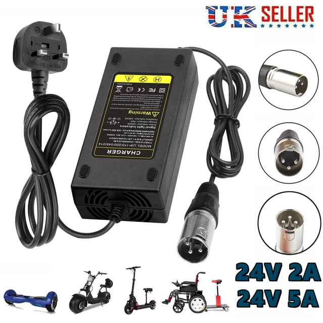24V 24 Vlot 5A REPLACEMENT HP8204B MOBILITY SCOOTER WHEELCHAIR BATTERY CHARGER 24V 24 Vlot 5A REPLACEMENT HP8204B MOBILITY SCOOTER WHEELCHAIR BATTERY CHARGER