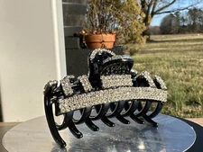 Brand New Gorgeous Hair Clip with Shiny Crystals Rhinestone Jewelry Accessories