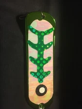 High Percentage 8” Flasher/360/Rotator Green Chrome Series