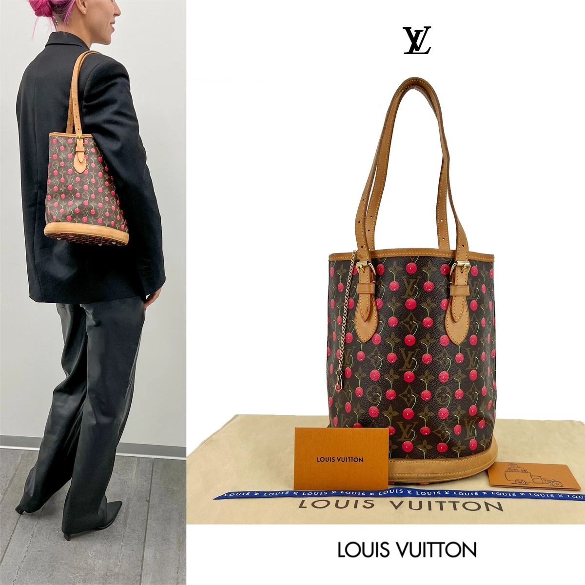 Louis vuitton cherry bag tote sales