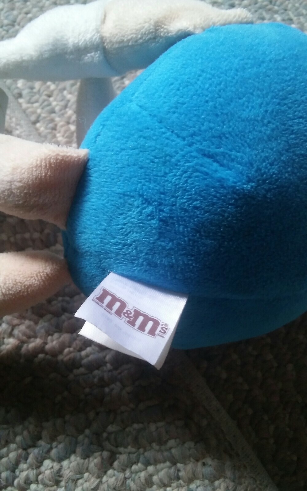 000 Stuffed Blue M&M Toy Mars 2013 eBay