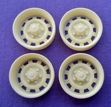 Resin 124 Chevy Truck Rally Wheels - Six Lug Resin 124 Chevy Truck Rally Wheels - Six Lug