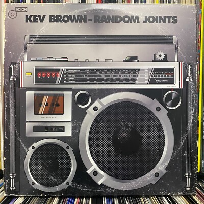 KEV BROWN - RANDOM JOINTS (VINYL LP) 2012!!! RARE!!! DELUXE CLEAR
