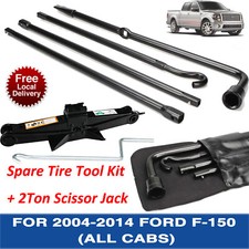 OEM Replacement For 2004-2014 Ford F150 Spare Tire Tool Kit With 2T Scissor Jack