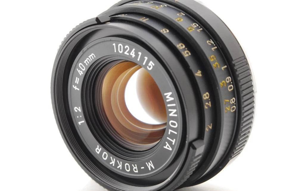 [Почти как новый с капюшоном] Объектив Minolta M Rokkor 40 мм F2 Leica M для CL CLE из ЯПОНИИ - Изображение 3 из 4