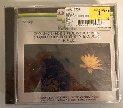Bach: Concerto for 2 Violins in D minor; Concertos for Violin in A minor and E m