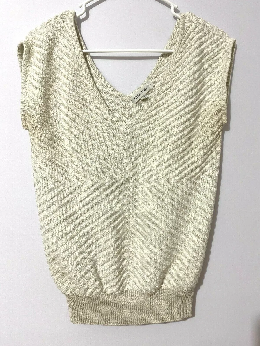 Calvin klein sweater vest outlet