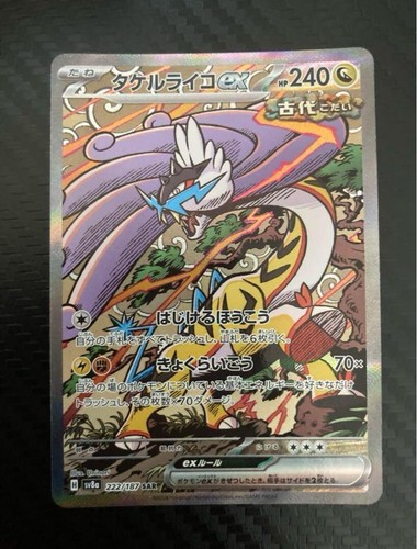 Raging Bolt Ex Terastal Festival Ex 222 Japanisch