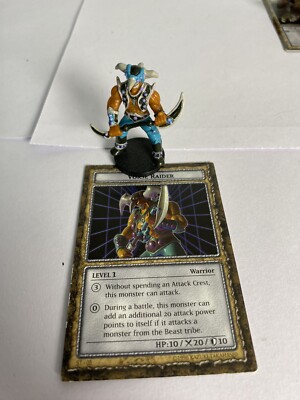 1996 Yugioh Dungeon Dice Monsters 1,5'' Vorse Raider Mini Actionfigur Mattel.