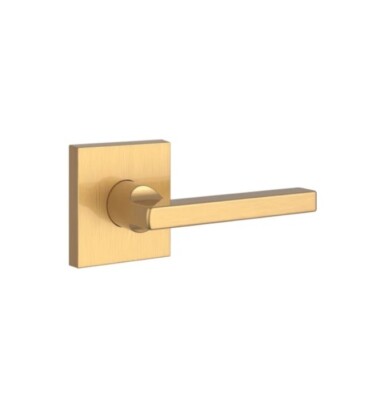 Baldwin FDSQURCSR044 Square Non-Turning Two-Sided Through-Door Dummy Lever Set 